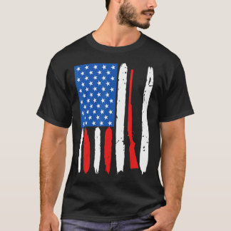 USA Shotgun Wapen Klei Duif Schieten 2 T-shirt
