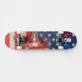 USA Skateboard (Horizontaal)