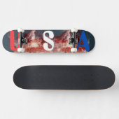 USA Skateboard (Horizontaal)