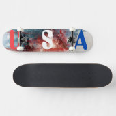 USA Skateboard (Horizontaal)