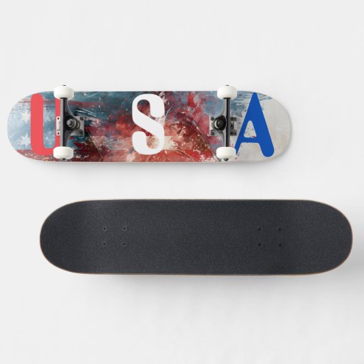 USA Skateboard (Horizontaal)