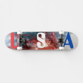 USA Skateboard (Horizontaal)