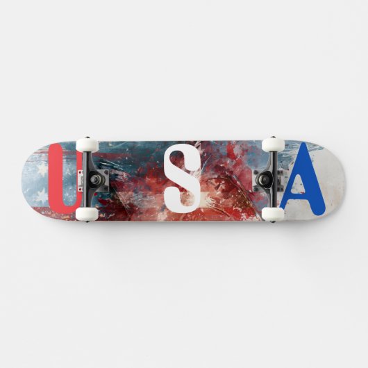 USA Skateboard (Horizontaal)