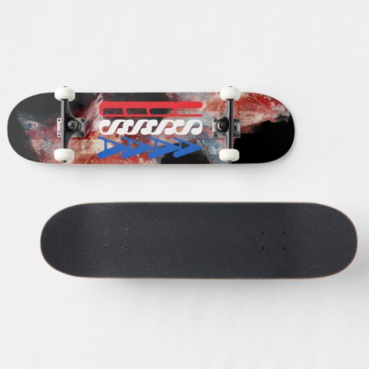 USA Skateboard (Horizontaal)
