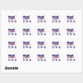USA Ski Jumper - Sticker (Vel)