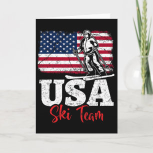 Usa Ski Team Amerika Skiën Wintersporten Us Skiën Kaart