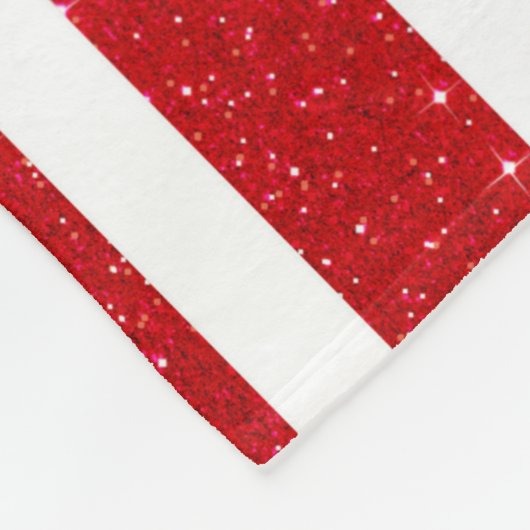 USA Skiing Fleece Blanket (Hoek)