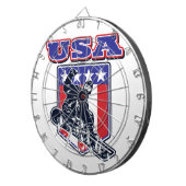 USA Snowboarding Dartbord (Voorkant Rechts)