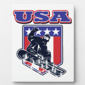USA Snowboarding Fotoplaat (Voorkant)