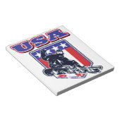 USA Snowboarding Notitieblok (Schuin)