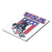 USA Snowboarding Notitieblok (Linkerzijde)