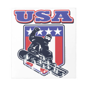 USA Snowboarding Notitieblok