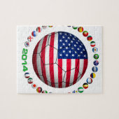 USA Soccer 5332 Legpuzzel (Horizontaal)