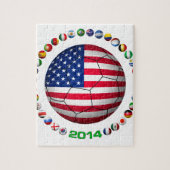 USA Soccer 5332 Legpuzzel (Verticaal)