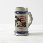USA Soccer Beer Stein Bierpul (Voorkant rechts)