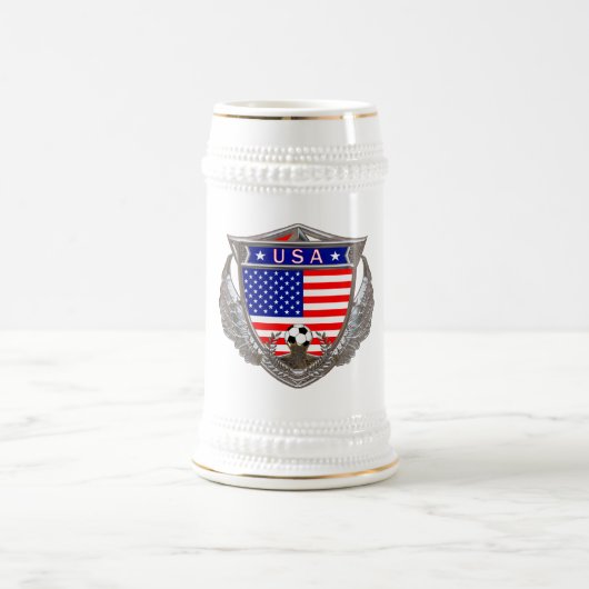 USA Soccer Beverage Stein Bierpul (Center)