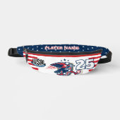 USA Soccer Eagle National Team Patriotic Action Heuptasje (Voorkant)