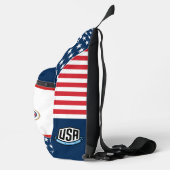 USA Soccer Eagle National Team Patriotic Action Sling Bag (Rechts)