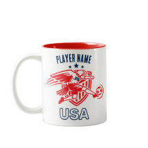 USA Soccer Eagle National Team Patriotic Action