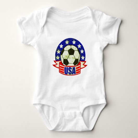 USA Soccer Futbol Romper (Voorkant)