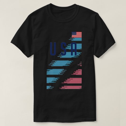 USA Soccer Premium2 T-shirt (Design voorkant)
