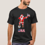 USA Soccer Shirt Dabbing Santa Christmas Amerikaan<br><div class="desc">USA Soccer Shirt Dabbing Santa Christmas Amerikaanse Vlag</div>