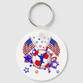 USA SOCCER SLEUTELHANGER (Voorkant)