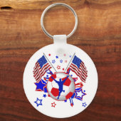 USA SOCCER SLEUTELHANGER (Voorkant)