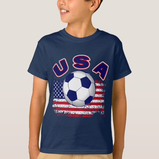 USA SOCCER T-SHIRT (Voorkant)