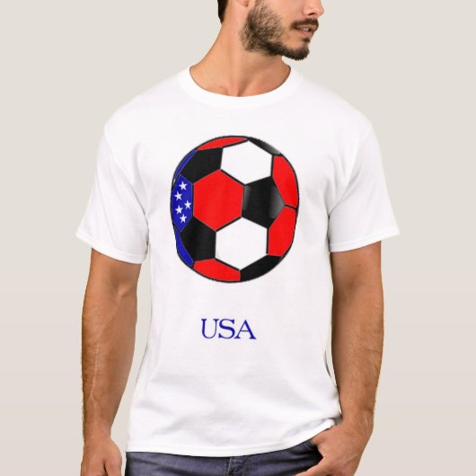 USA Soccer T-Shirt (Voorkant)