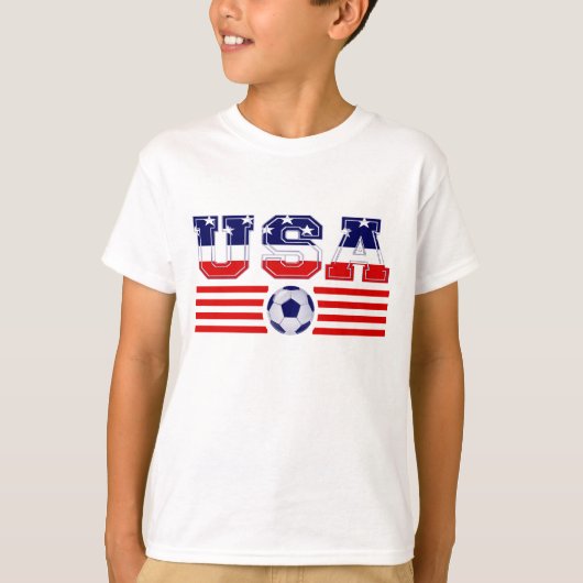 USA SOCCER T-SHIRT (Voorkant)