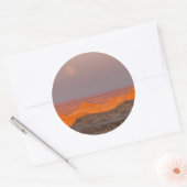 USA, South Dakota, Badlands National Park Ronde Sticker (Envelop)