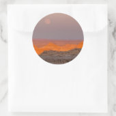 USA, South Dakota, Badlands National Park Ronde Sticker (Tas)