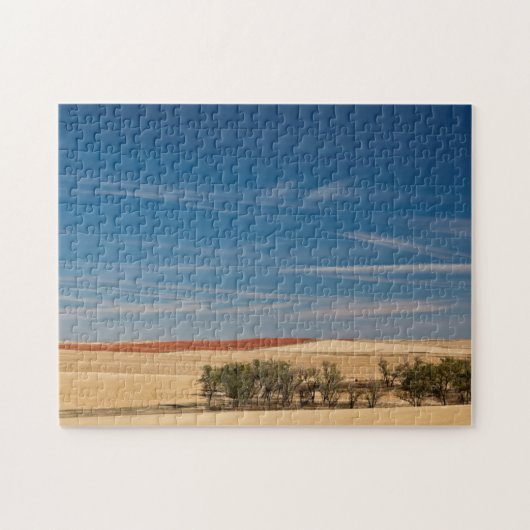 USA, South Dakota, Murdo, Prairie Landscape Legpuzzel (Horizontaal)