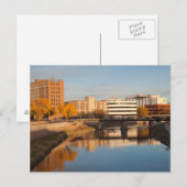 USA, South Dakota, Sioux Herfsten, City Skyline Briefkaart (Voorkant / Achterkant)