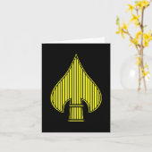 Usa Special Operations Command Logo Patriotic Vete Kaart (Gele Bloem)