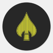 Usa Special Operations Command Logo Patriotic Vete Ronde Sticker (Voorkant)