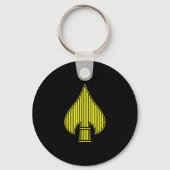 Usa Special Operations Command Logo Patriottisch V Sleutelhanger (Voorkant)