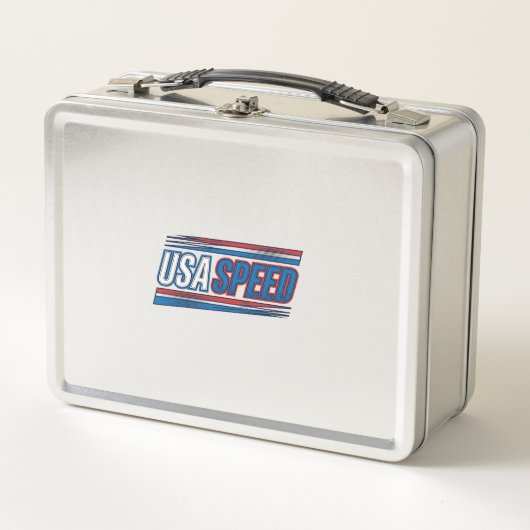 USA Speed Racing Patriottisch Vintage Vector Desig (Voorkant)