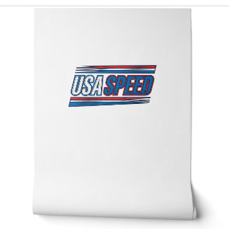 USA Speed Racing Patriottisch Vintage Vector Desig Behang
