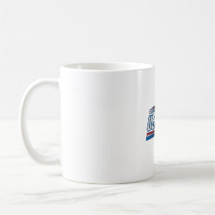 USA Speed Racing Patriottisch Vintage Vector Desig Koffiemok