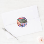 USA Stamp Collage Stickers (Envelop)
