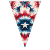 USA Star "één natie onder God" Vlaggetjes (Derde vlag)