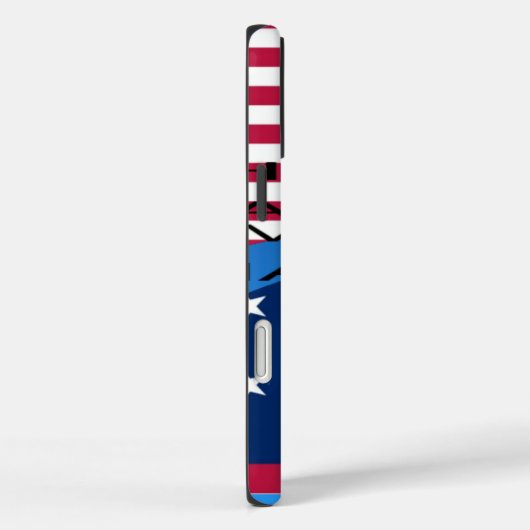 USA Star Spangle Case-Mate iPhone Case (Achterkant / Rechts)