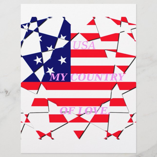 USA, Star-Spangled Love: Mijn land van liefde (Voorkant)