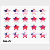 USA Star Spangled Love Mijn land van liefde Ster Sticker (Vel)