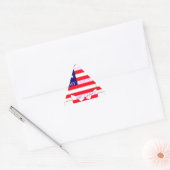 USA Star Spangled Love Mijn land van liefde Sticker (Envelop)