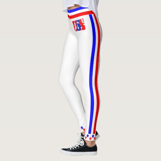 USA Stars and Stripes (cust.) Leggings (Links)
