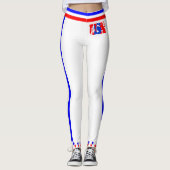 USA Stars and Stripes (cust.) Leggings (Voorkant)
