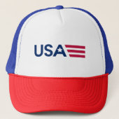 USA Stars and Stripes Trucker Pet (Voorkant)